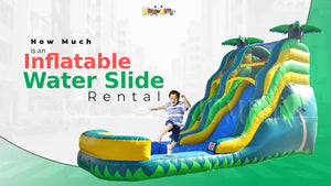 How Much is an Inflatable Water Slide Rental