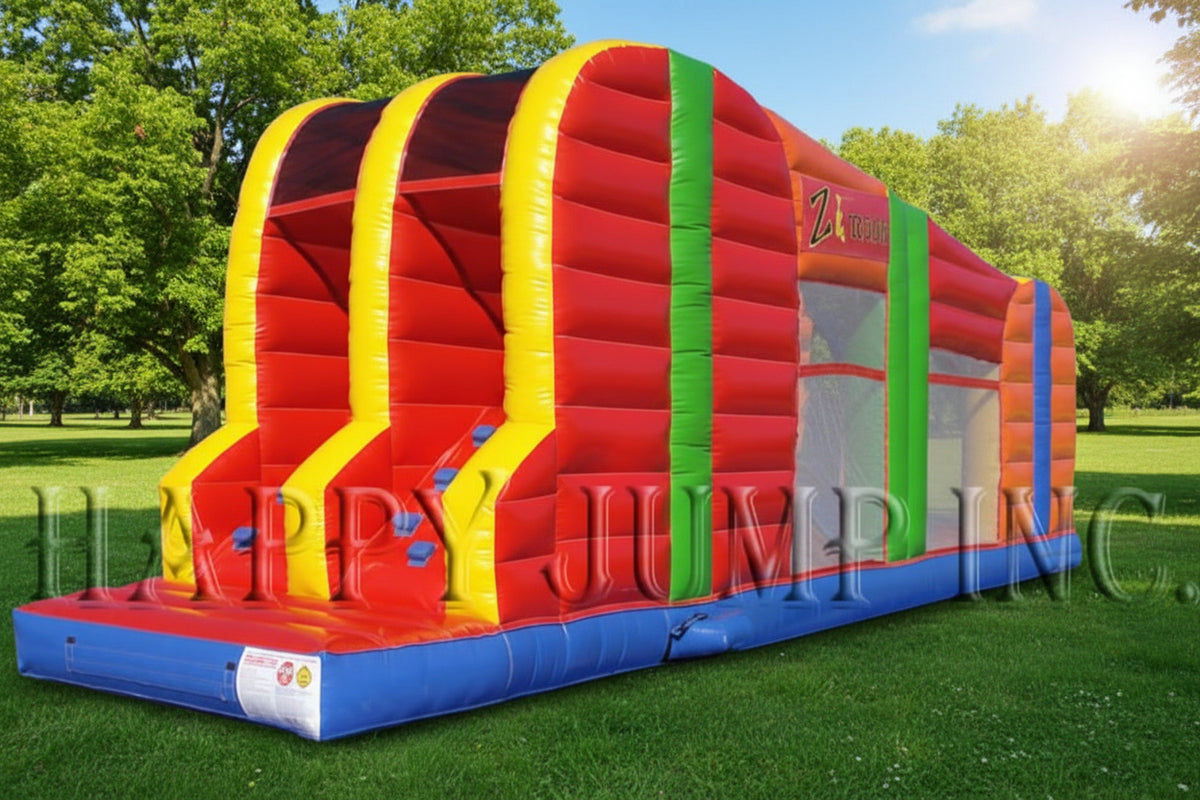 Z-Rider Inflatable Zip Line Ride | Inflatable Zipline | Happy Jump