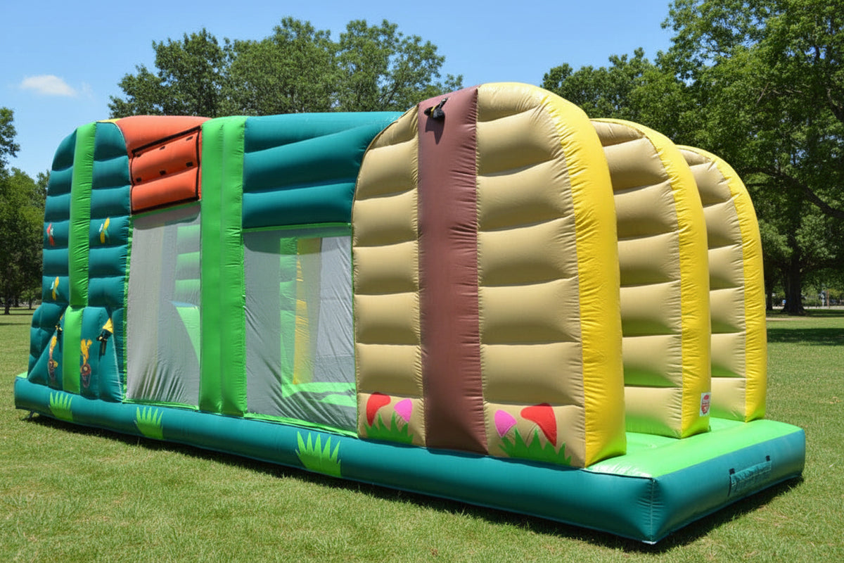 Tropical Z-Rider Inflatable Zip Line | Inflatable Zipline Ride