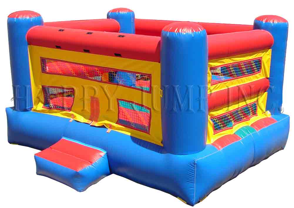 Boxing Ring Moonwalk MN1146 Happy Jump - Main Image