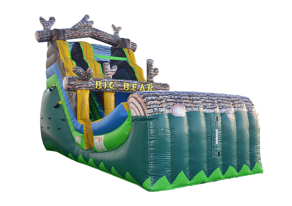 Wet & Dry Inflatable Slides Can Be Used All Year Round!