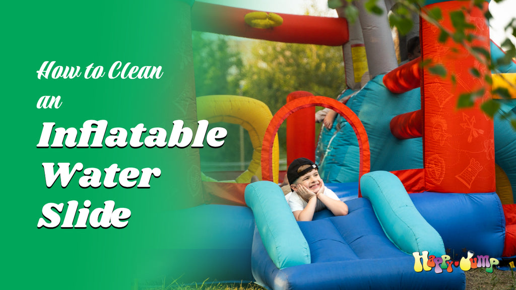 How to Clean an Inflatable Water Slide
