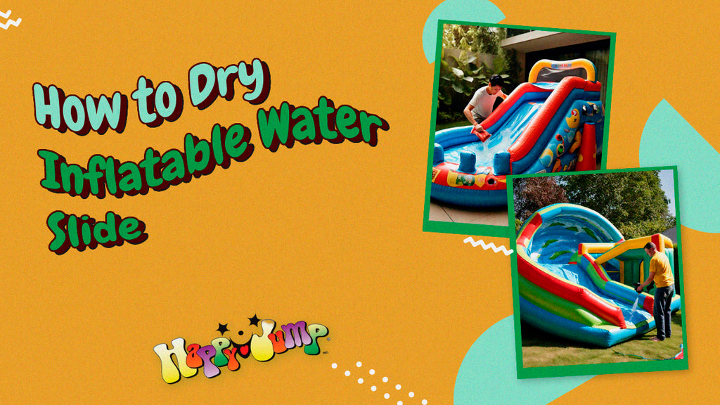 How to Dry Inflatable Water Slide