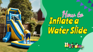 How to Inflate a Water Slide