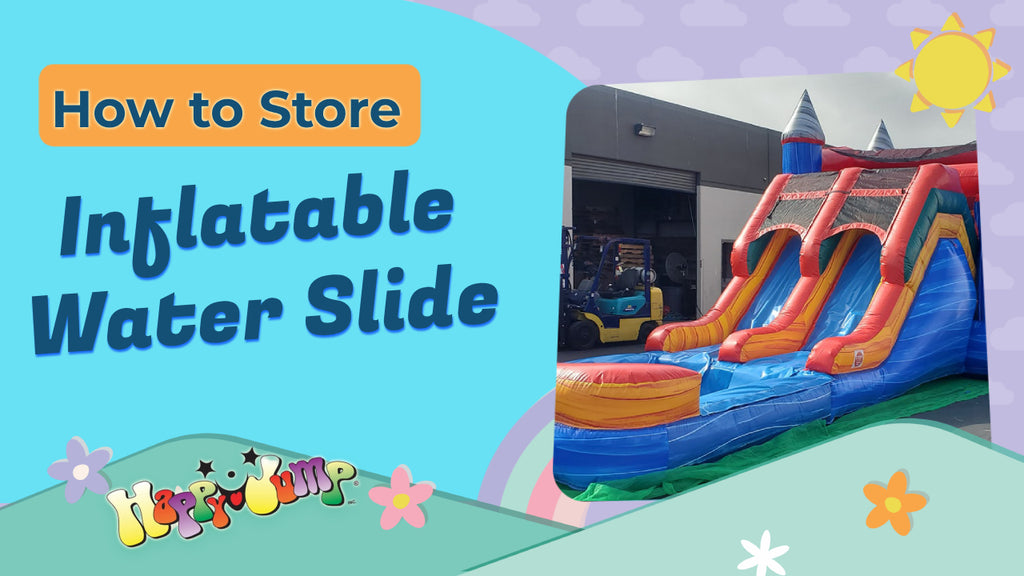 How to Store Inflatable Water Slide