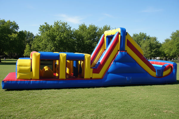 [Backyard Obstacle Challenge] Commercial Inflatable Obstacle Course 