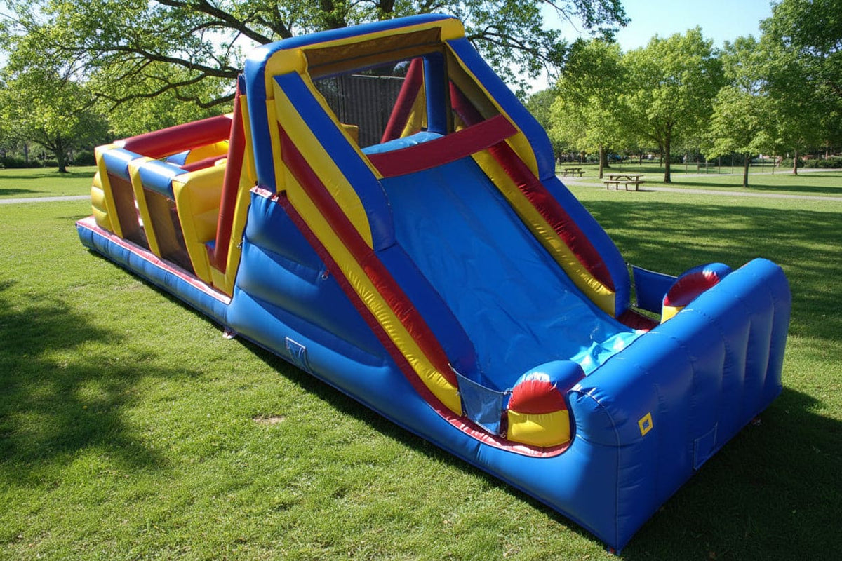 [Backyard Obstacle Challenge] | Commercial Inflatable Obstacle Course