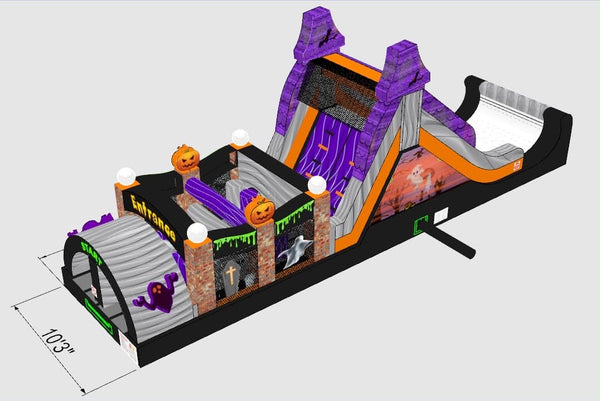 Halloween Rush 40’ Obstacle Course IG5108-H2