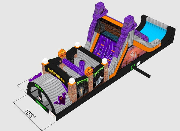 Halloween Rush 40’ Obstacle Course IG5108-H2