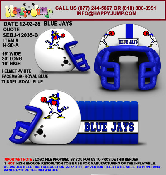 Custom Football Run Through Tunnel - AD9502