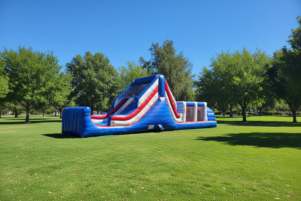 Blue Rush | Commercial Inflatable Obstacle Course - IG5101-1M