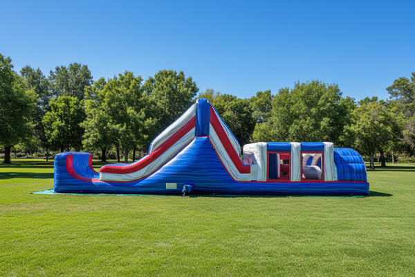 Blue Rush | Commercial Inflatable Obstacle Course - IG5101-1M
