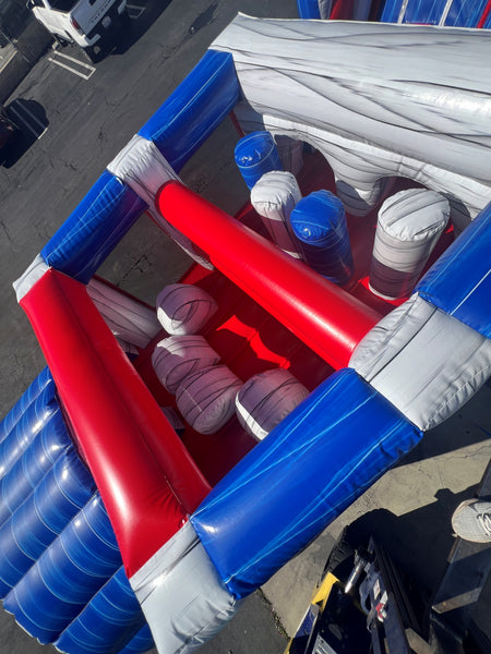 Blue Rush | Commercial Inflatable Obstacle Course - IG5101-1M