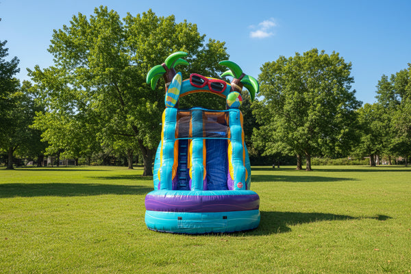 Beach Blast  commercial inflatable water Slide 