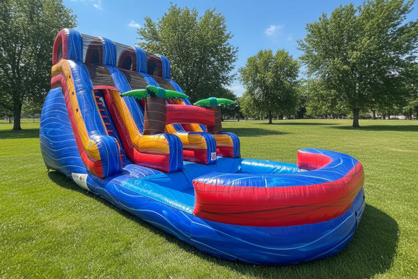 Commercial Inflatable Water Slide 