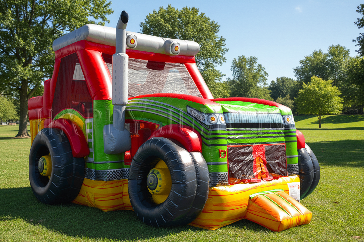 Inflatable Tractor Bounce House | Commercial Inflatable Bounce House Combo