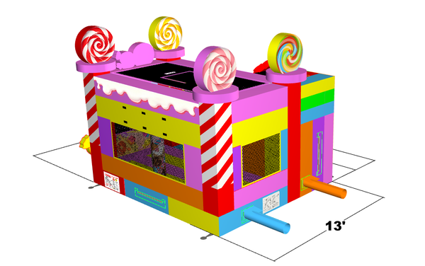Candy Wonderland | 5 x wet/dry Combo CO2321-CWC (POOL AND STOPPER)