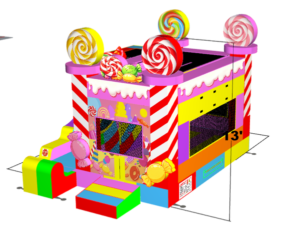 Candy Wonderland | 5 x wet/dry Combo CO2321-CWC (POOL AND STOPPER)