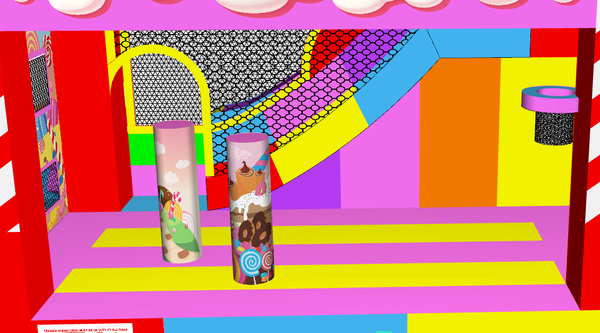 Candy Wonderland | 5 x wet/dry Combo CO2321-CWC (POOL AND STOPPER)