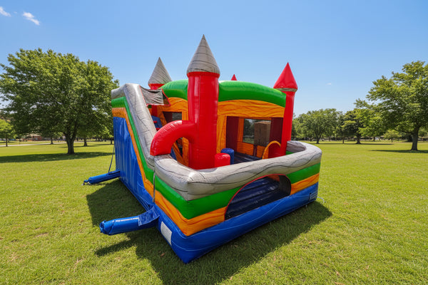 Commercial Inflatable Jump and Slide 