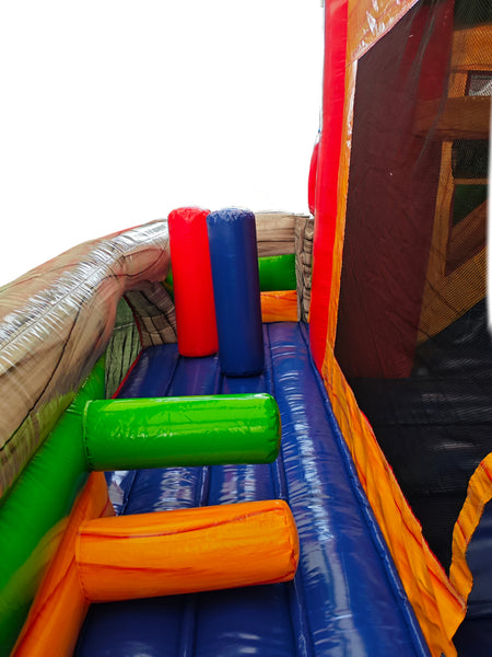 Commercial Inflatable Jump and Slide combo