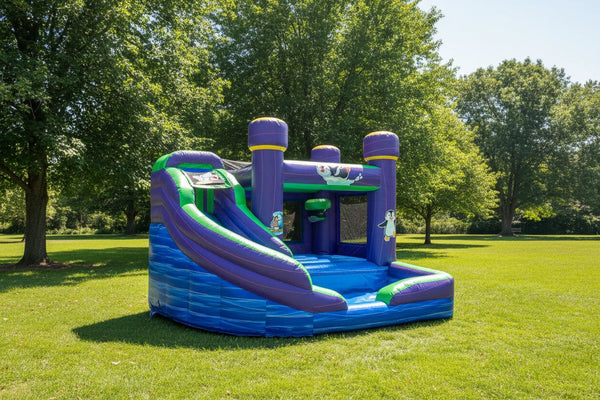 [4 X Fun] Commercial Inflatable Bounce House Combo