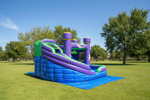 [4 X Fun] Commercial Inflatable Bounce House Combo