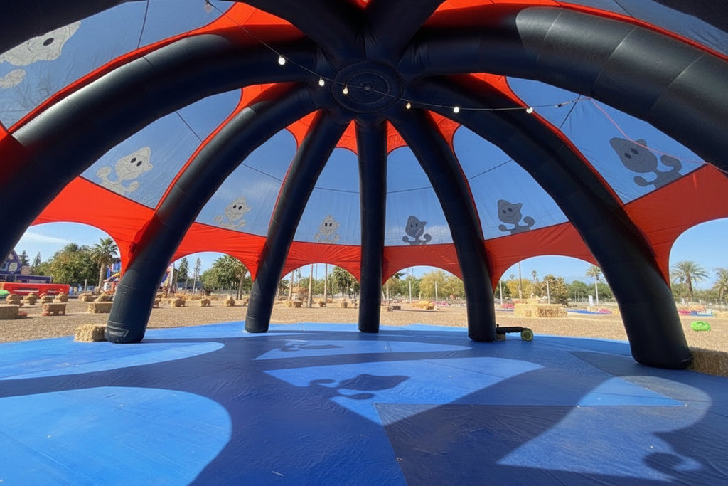 inflatable event tent Custom Inflatable Outdoor Gathering Tent | Branded & Themed Inflatable Shelter