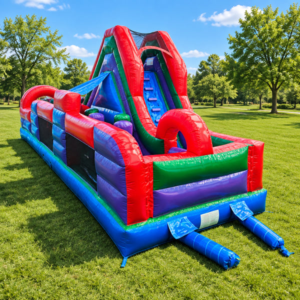 Discounted Commercial Inflatable Obstacle Course 