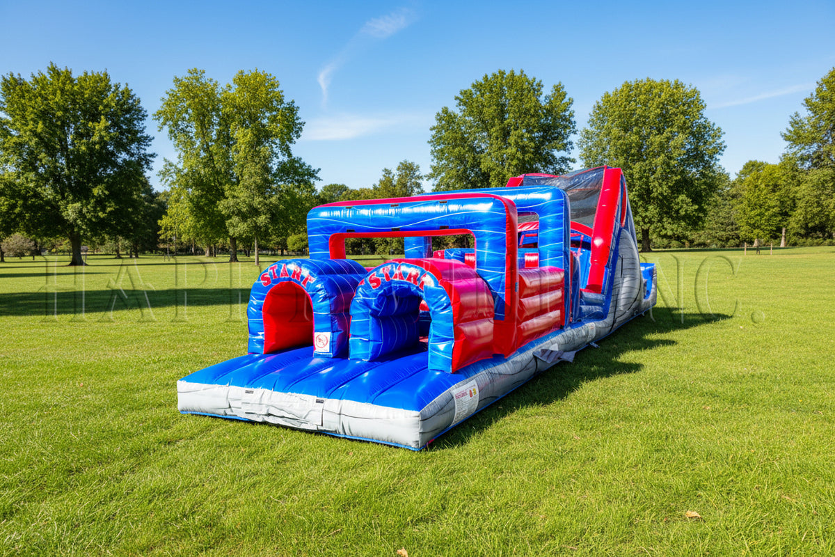 [Obstacle Course 1] | Commercial Inflatable Obstacle Course - Happy ...