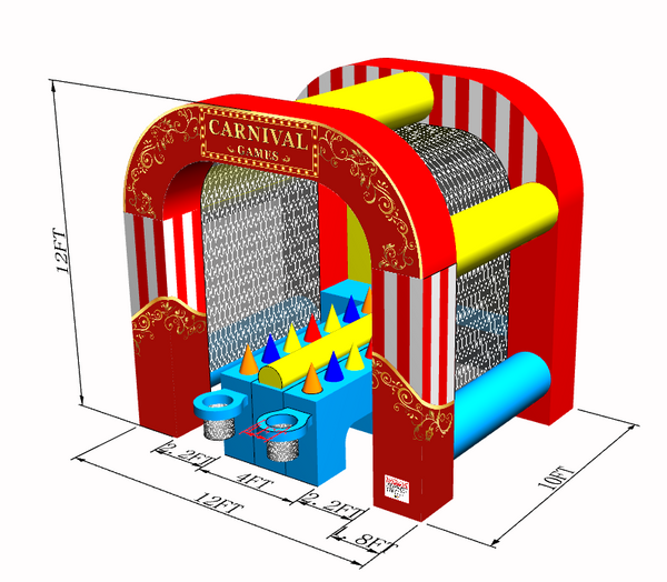 [Floating Ball Game] Commercial Inflatable Interactive Game 