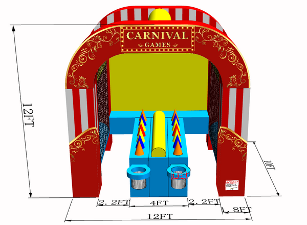 [Floating Ball Game] Commercial Inflatable Interactive Game 