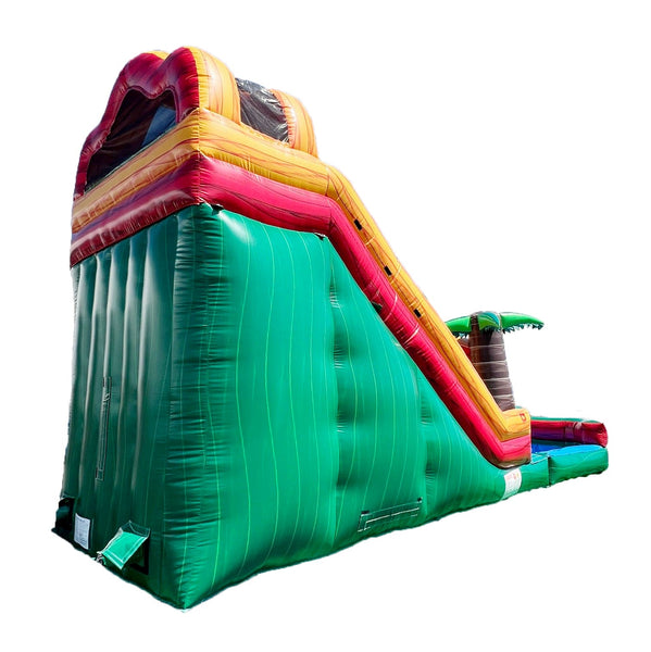 18ft Tropical Surf and Slide Inflatable - WS4131