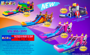 Sale Banner – Reduced Prices on New Inflatables