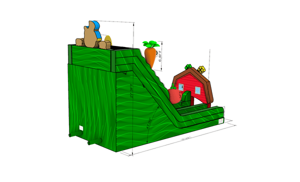 Commercial inflatable slide manufacturer 