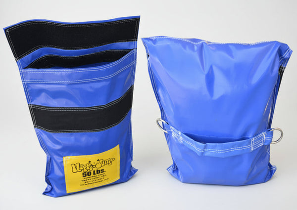 Sandbags for anchoring and natural disaster 