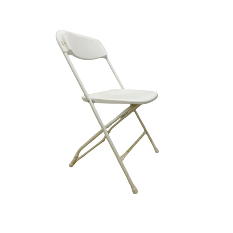 Plastic Folding Chair (WHITE)- AC9200