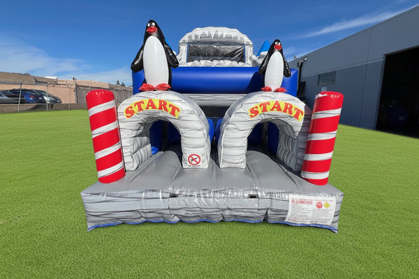 Backyard Emperor Penguin 
Inflatable Obstacle Course 