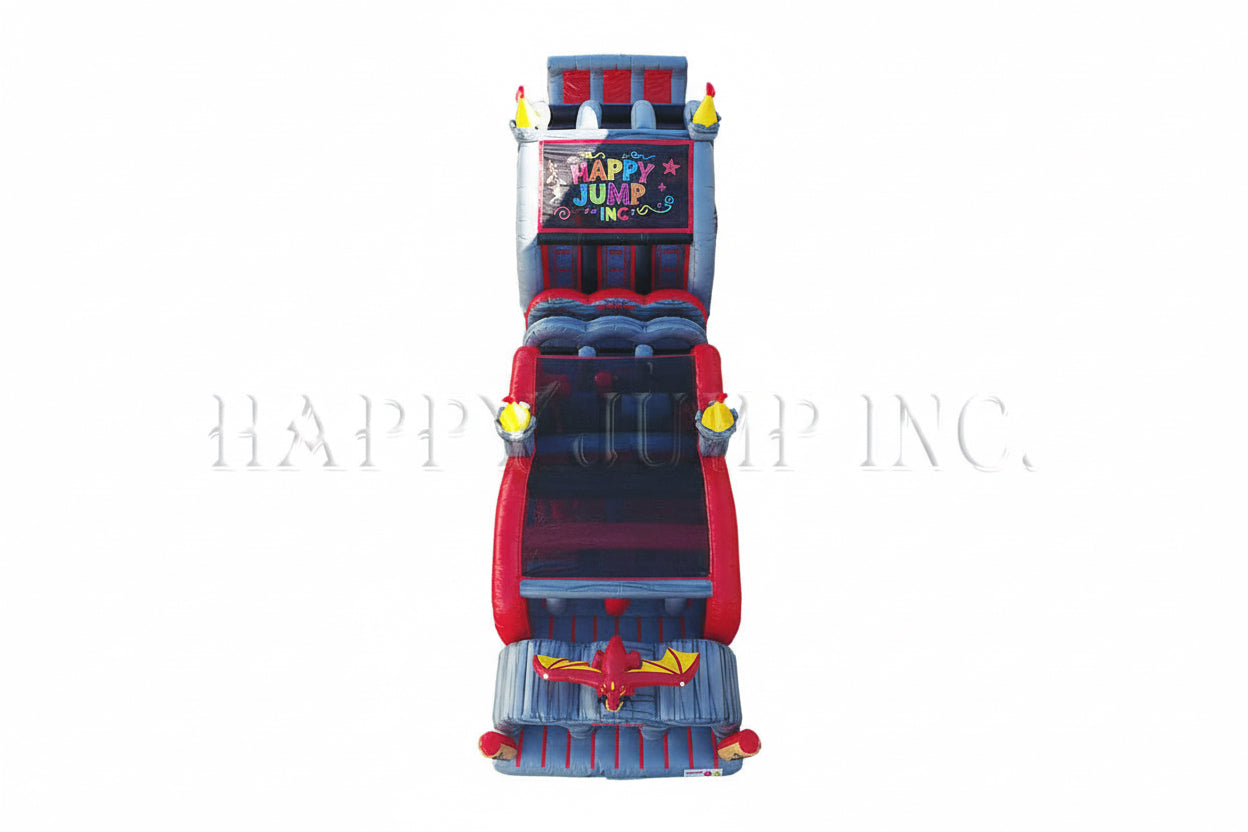 Mega Thrill 3-Lane Dragon Inflatable | Commercial Inflatable
