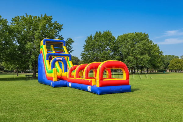 [24' Single lane Inflatable Water Slide] Commercial Inflatable Water Slides
