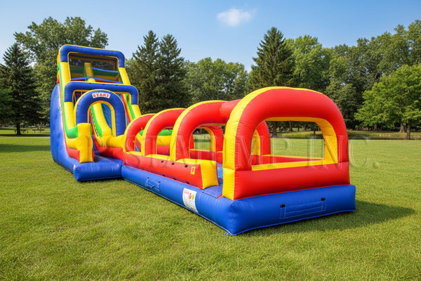 [24' Single lane Inflatable water slide] Commercial Inflatable Water Slides