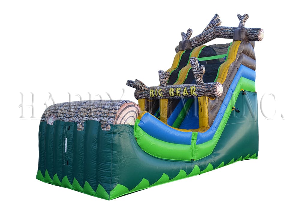 16' ROCKING RAPIDS Wet/Dry Slide Inflatable for Sale - Happy
