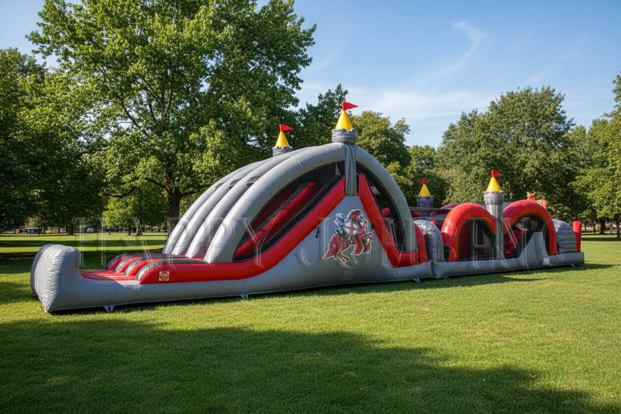 Mega Thrill 3-Lane Dragon Inflatable | Commercial Inflatable