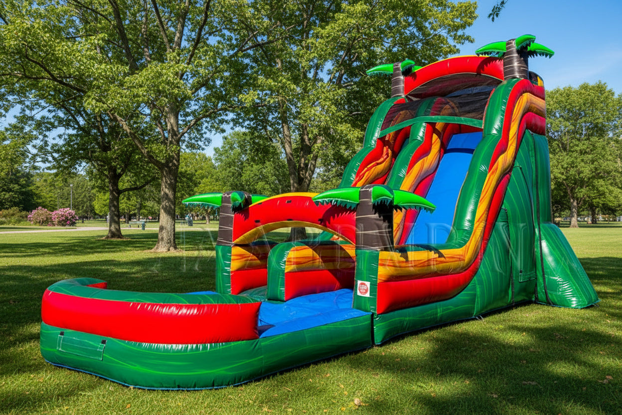 Angel Falls 20' Water Slide | Commercial Inflatable Water Slide | Happy ...