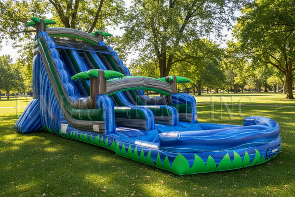 [Blue Bay Inflatable Water Slide] Commercial Inflatable Water Slide