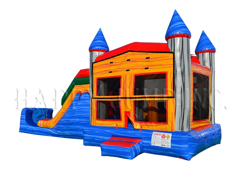 5in1 Super Combo Castle Marble - CO2151-1M - Happy Jump