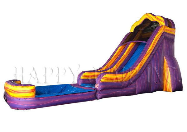 20' Purple Bay Water Slide - WS4166