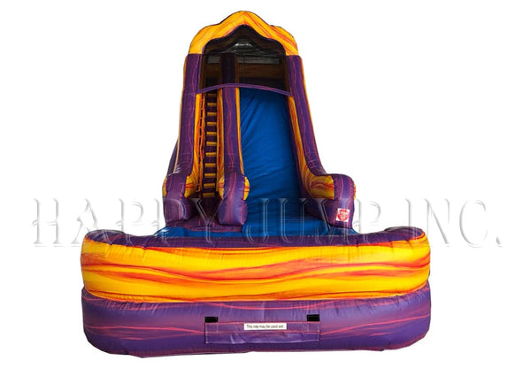 20' Purple Bay Water Slide - WS4166