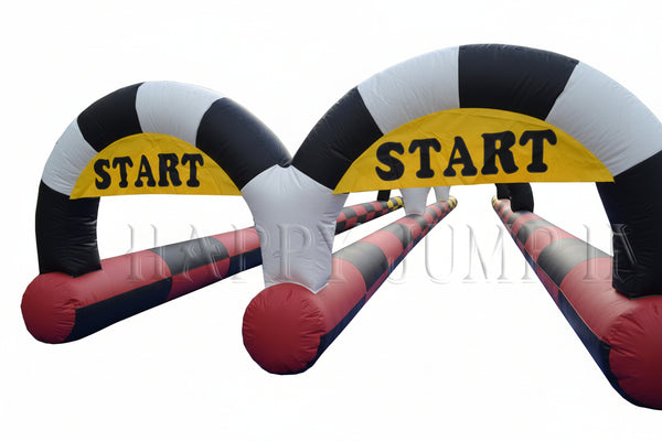 [Thunder Strip Raceway]  Commercial Inflatable Interactive Game