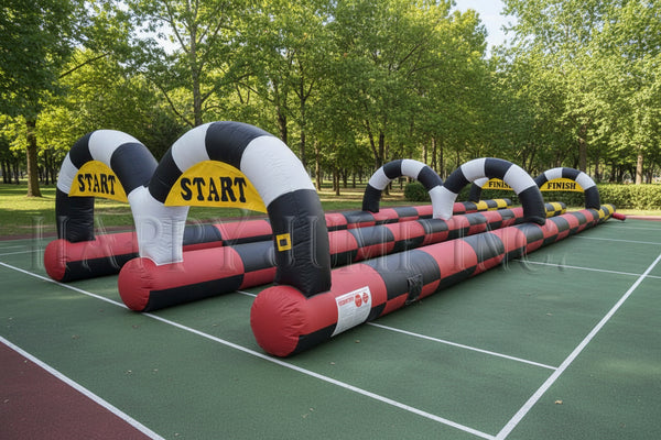 [Thunder Strip Raceway]  Commercial Inflatable Interactive Game